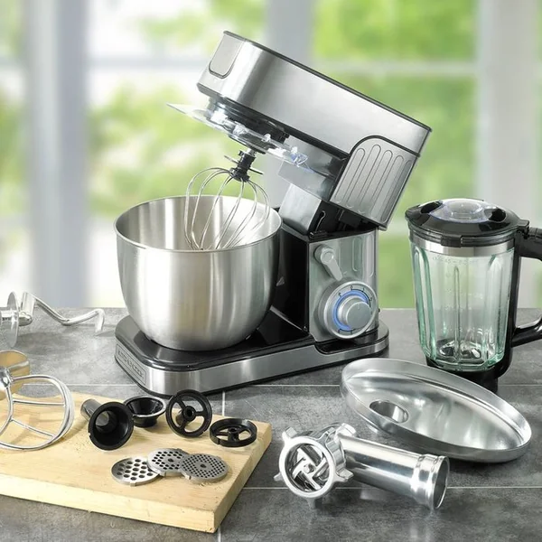KITCHEN COOK Robot Pétrin Inox 5.5l Avec Hachoir Antara Pro Kitchencook Gris