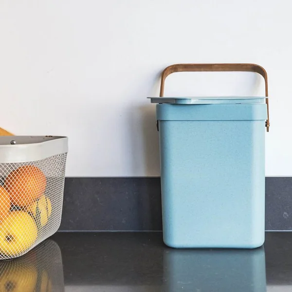 KITCHEN MOVE Poubelle De Table Seau à Compost Boden Bleu 5l
