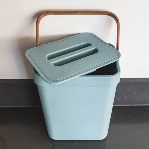 KITCHEN MOVE Poubelle De Table Seau à Compost Boden Bleu 5l