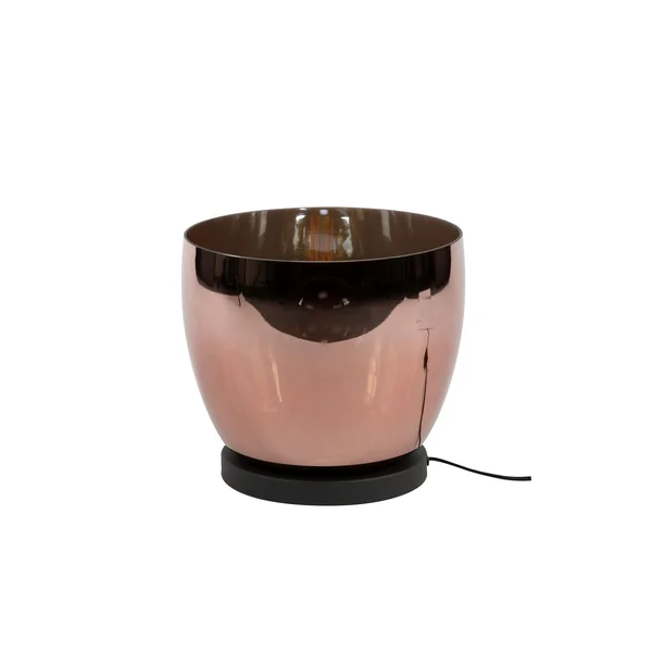 Lampe de salon moderne avec vasque en verre cuivré 27 cm NIAGARA