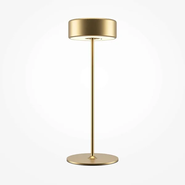 Lampe de table rechargeable dorée - style design ALMA