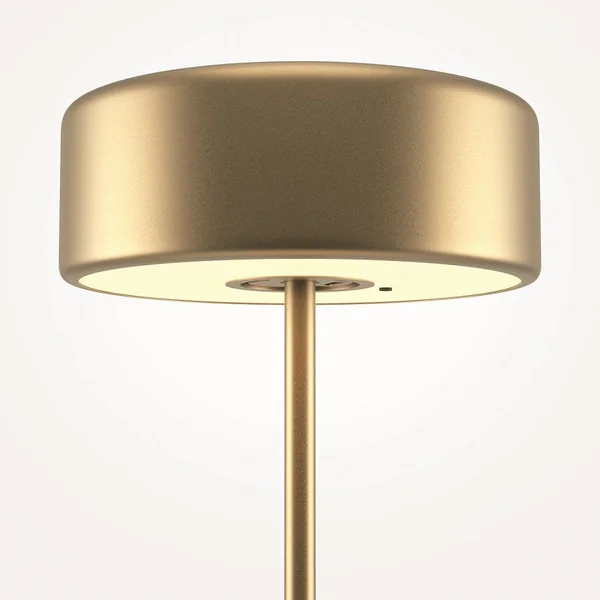 Lampe de table rechargeable dorée - style design ALMA