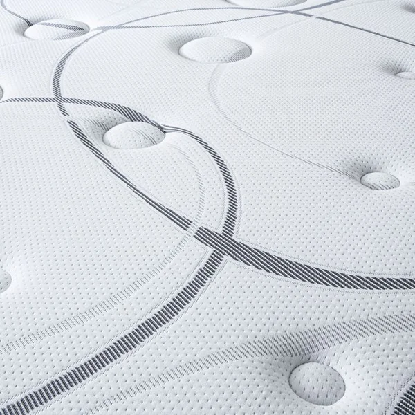 MAISON AUBERTIN Matelas Ressorts Ensachés 140x190 Cm CONCORDE - Accueil Mémoire De Forme - Epaisseur 26 Cm