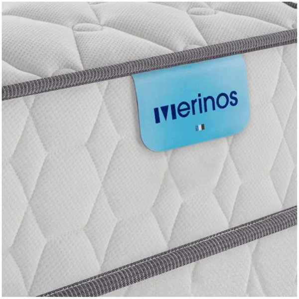 MERINOS Matelas Ressort 140x190 cm WELL BED - Epaisseur 21 cm