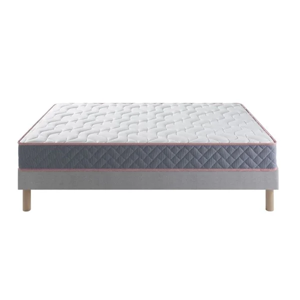 MERINOS Matelas ressorts 140x190 cm LEVE TARD ép.22 cm