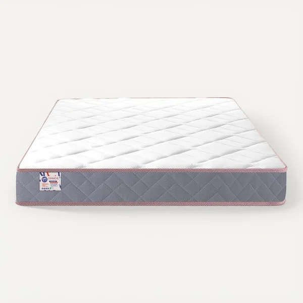 MERINOS Matelas ressorts 160x200 cm avec mémoire de forme GRASS MAT ép.24 cm