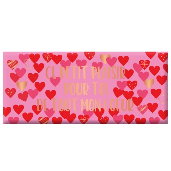Mini tablette chocolat lait « Ce petit plaisir pour toi » Art Grafik - 30 g