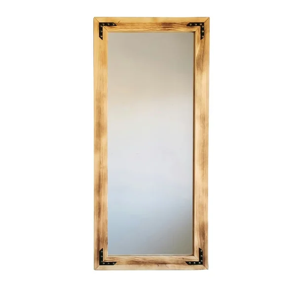 Miroir mural en bois clair - format vertical HILO