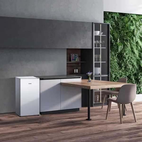 OCEANIC Réfrigérateur Table Top - 90l - 37db - Classe E - L44,5 X P47,5 X H85 Cm - Blanc