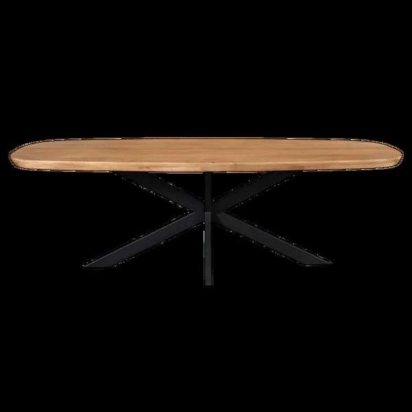 PIER IMPORT Table à Manger Bois Bords Arrondis 240 Cm Cortina