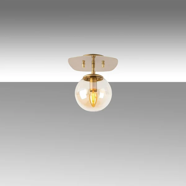 Plafonnier en verre – petit globe design SIERRE