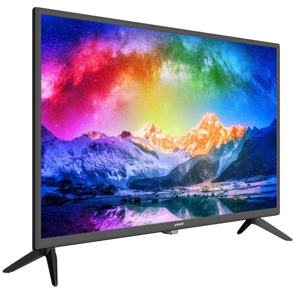 POLAROID Téléviseur LED 32" (81 cm) HD - Avec Triple Tuner Sortie Casque - 2x HDMI - 2x USB - TQL32R4PR029