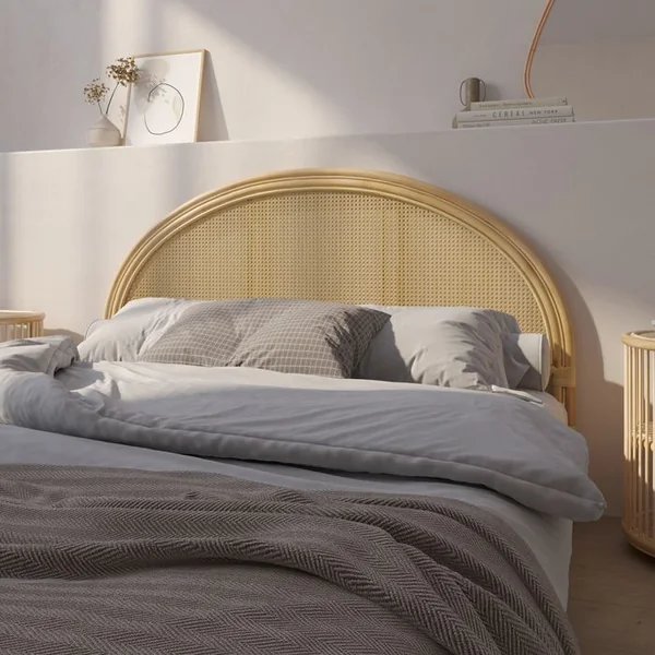 RENDEZ VOUS DECO Tête De Lit 160 Cm En Rotin Et Cannage - Néora