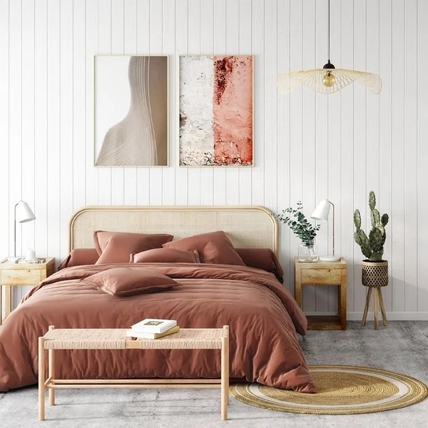 RENDEZ VOUS DECO Tête De Lit 160 Cm En Rotin Naturel - Grace