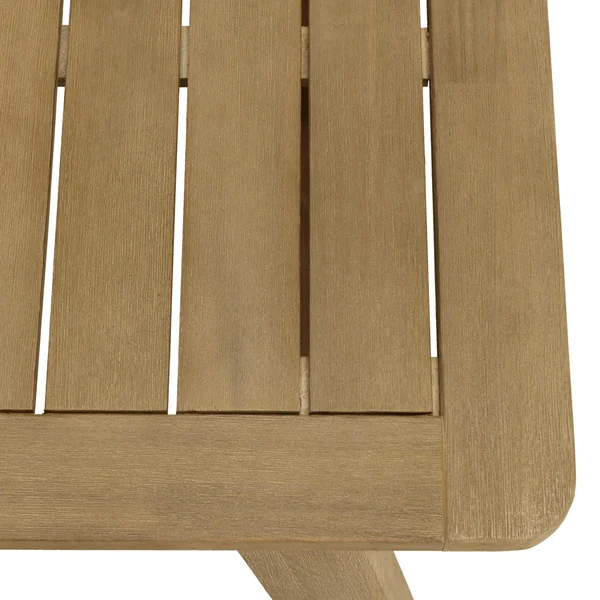 Salon de jardin table acacia et 6 fauteuils cordage vert avec coussins BAHIA