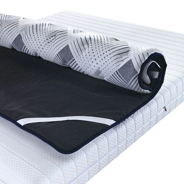 SAMPUR Surmatelas 140x190 Cm Everest Rafraîchissant - Mémoire De Forme - Tissu Cool Fabric