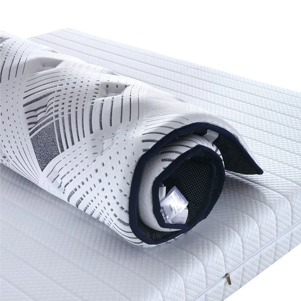 SAMPUR Surmatelas 140x190 Cm Everest Rafraîchissant - Mémoire De Forme - Tissu Cool Fabric