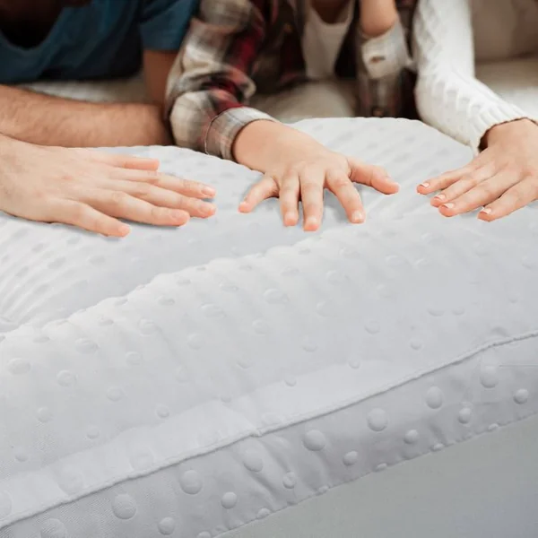 SAMPUR Surmatelas Cosy 140 x 190 Cm - Hypoallergénique et Confortable - Haute densité