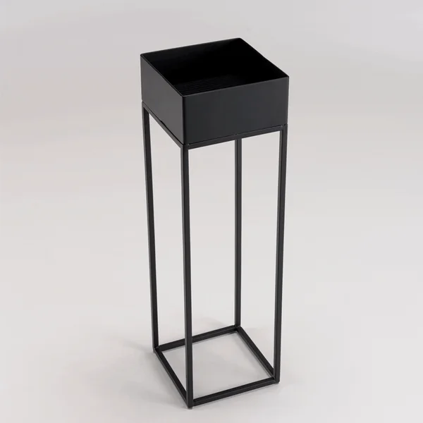 Sellette bois et métal noir industriel 60 cm CORUMBA