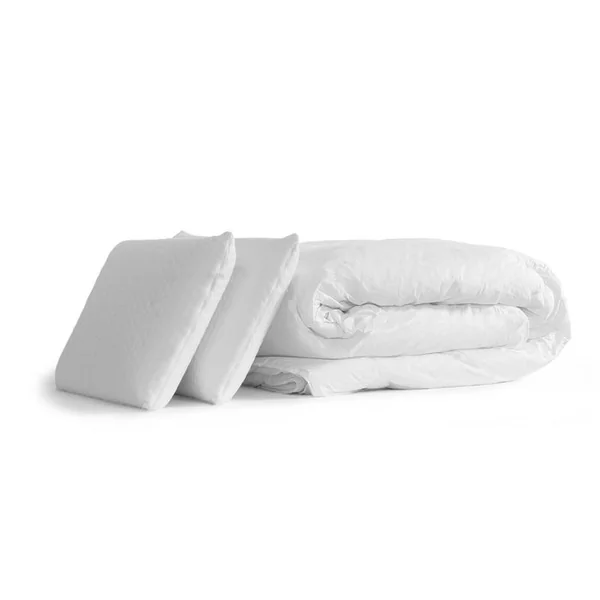 SOMNESS Ensemble Matelas Boost 160x200 + Sommier Noir + Couette + 2 Oreillers - Ressorts Ensachés Et Mémoire