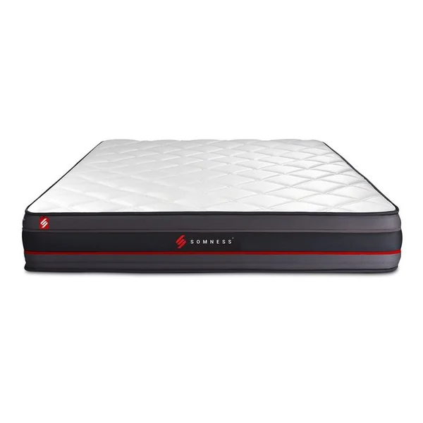 SOMNESS Matelas Mémoire De Forme 140x200 Regen - Ep: 24cm - Confort Ferme