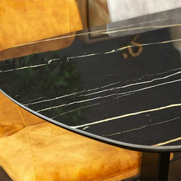 Table en céramique noire 200 cm FLORENCE