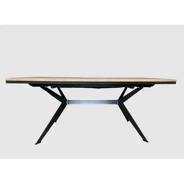 Table rectangulaire extensible en chêne blanc 220 cm PALERME