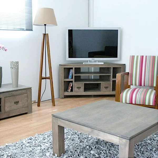 Table repas extensible hévéa 90/154cm HELENA