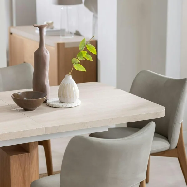 Table à manger moderne extensible 160-200 cm TREVI