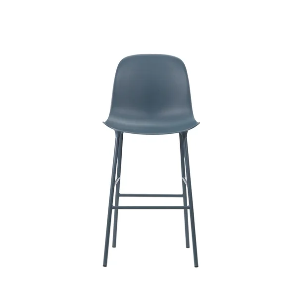 Tabouret haut FORM BAR CHAIR Bleu foncé NORMANN COPENHAGEN