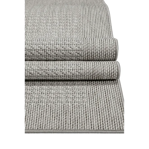 Tapis écru et gris – style minimaliste