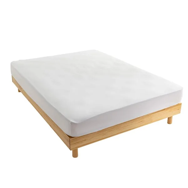 TERRE DE NUIT Sommier Kit déco En Bois Massif Naturel 140x190 cm