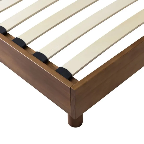 TERRE DE NUIT Sommier Kit En Bois Massif 13 Cm Noisette 90x190