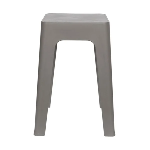 THE HOME DECO FACTORY Lot De 6 Tabourets Empilables Spectra - Gris