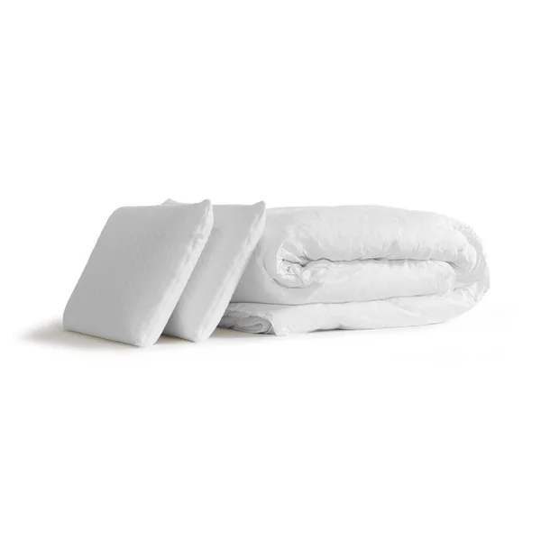 VITALIT Ensemble Vitalpower Zen 140 X 200 Cm Sommier Kit Blanc - Mousse Polyuréthane à Mémoire De Forme