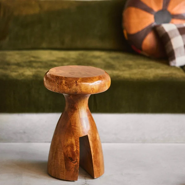 Wooden Stool-HK Living