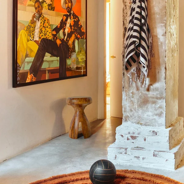 Wooden Stool-HK Living